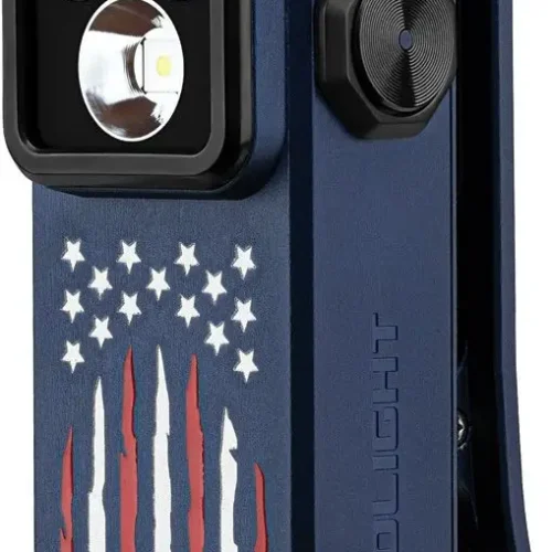 Olight Oclip Ultra Stars and Stripes edition with patriotic artwork and high-output LED.