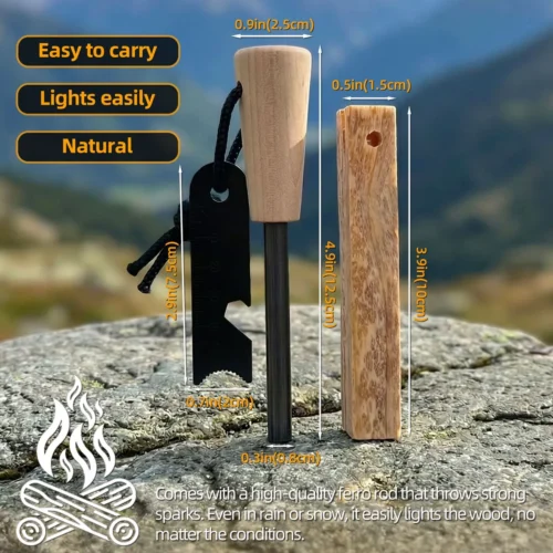 C&S Knifes Fire Starter Set