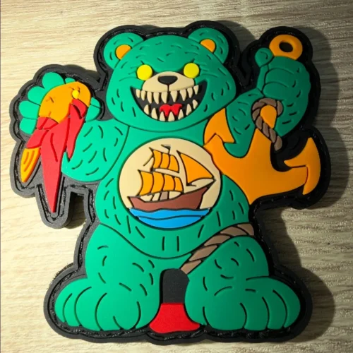 C&S knifes Scare bear vinyl patch